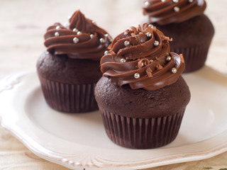 Sticker - Chocolate and espresso cupcakes