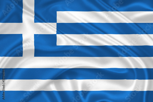 Nowoczesny obraz na płótnie flag of Greece