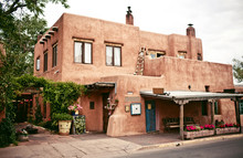 Historical Houses Of Santa Fe, New Mexico
