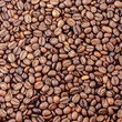Fresh roasted coffee beans