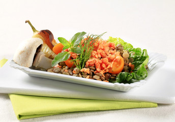 Poster - Vegetarian dish