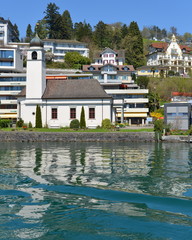 Wall Mural - suisse...lac des quatres cantons