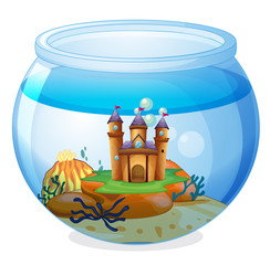 Wall Mural - A castle inside the jar