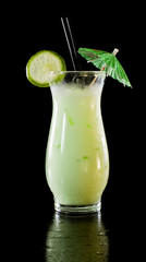 Poster - lime smoothie