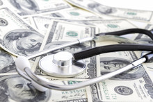 Money And Stethoscope, Medical Insurance