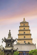 The famous Giant Wild Goose Pagoda, X'ian, China