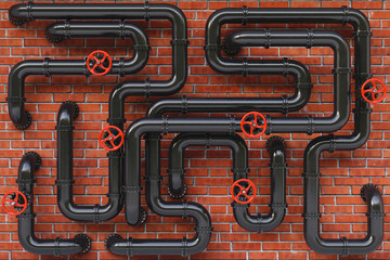 Wall Mural - pipes