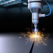 Industrial laser cutting of steel