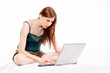 © Sławomir Fajer - Young woman with laptop