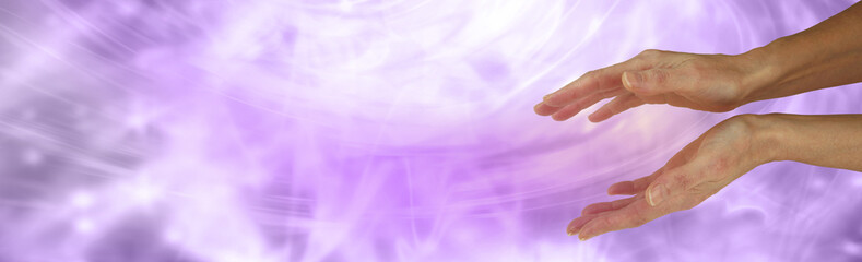 Canvas Print - healing therapy website banner head