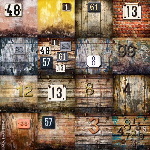 Naklejka samoprzylepna Arte urbana collage