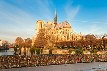 Wall Mural - Notre dame de Paris, France.