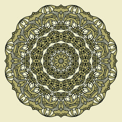 Aufkleber - Vector Round Decorative Design Element