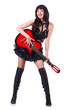© Elnur - Young singer in leather costume with guitar