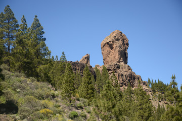 Wall Mural - Roque Nublo, Gran Canaria