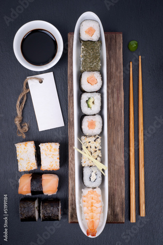 Tapeta ścienna Świeże sushi