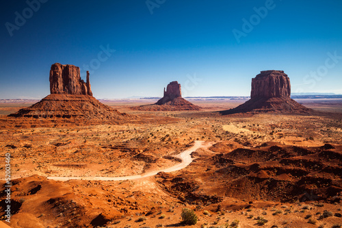 Naklejka dekoracyjna Monument Valley, USA