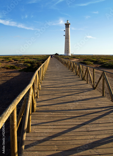 Naklejka na szybę Leuchtturm von Jandia