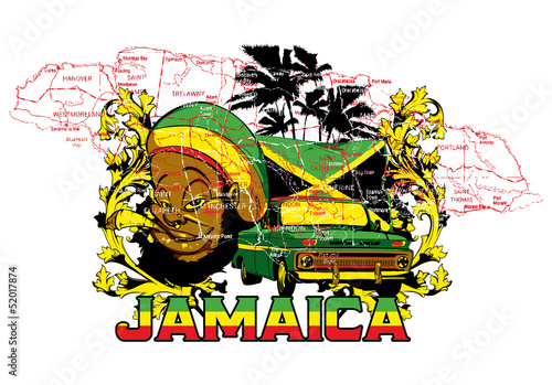 Dekoracja na wymiar  jamajka
