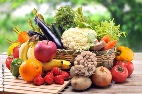 野菜とフルーツ © marucyan
