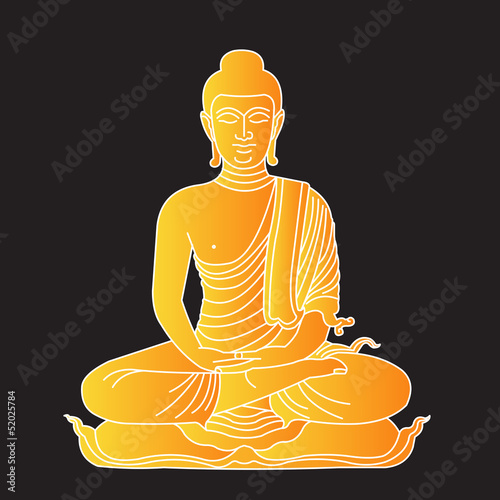 Board z aluminiowym obramowaniem Złoty Budda
