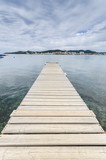 Fototapeta Pomosty - Ibiza, Platja des Pinet, Sant Antoni