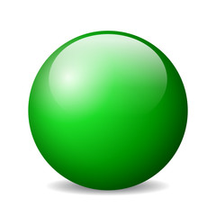 Poster - Vector green orb