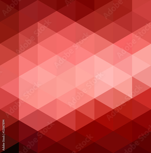 Naklejka samoprzylepna Streszczenie czerwone tło geometryczne
