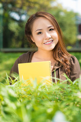 Wall Mural - Diligent student