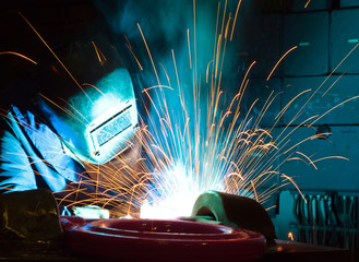 welder at work