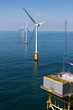 Substation in offshore windfarm
