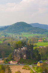 Canvas Print - Castle on rock