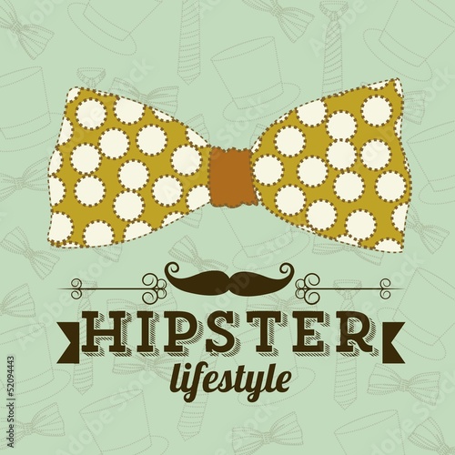 Naklejka dekoracyjna Hipster or father's day