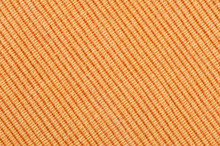 Orange Fabric As Background