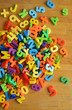 © Sinuswelle - Plastic Letters and Numbers on Wood