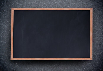 Poster - Blackboard with copy space
