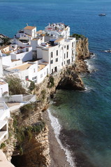 Sa Penya Distric in Ibiza Town, Spain