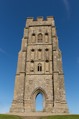 Canvas Print - St. Michael's Tower Glastonbury Somerset