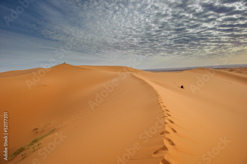 Plakat na papierze fotorealistycznym Wydmy erg chebbi, Maroko