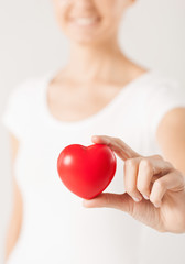 Poster - woman hands with heart