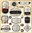 Luxury golden labels