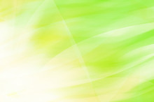 Abstract Green Curves Background