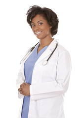 Wall Mural - black medical doctor