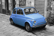 Blu vintage car