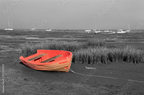 Obraz w ramie Paysage de bord de mer.