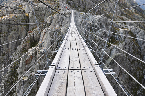 Naklejka - mata magnetyczna na lodówkę Trift Bridge. Switzerland