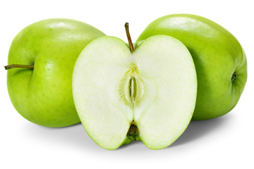 Wall Mural - green apples