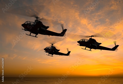 Fotoboard na płycie Helikopter