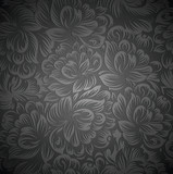 Royal floral wallpaper