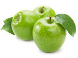 Fototapeta Mapy - Green apples